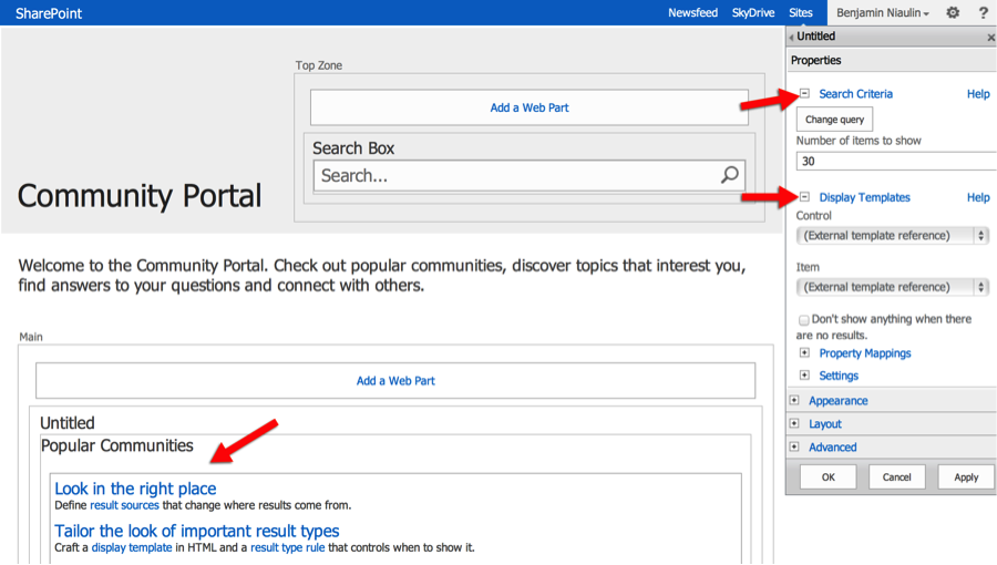 SharePoint 2013 Content Search Site Portal