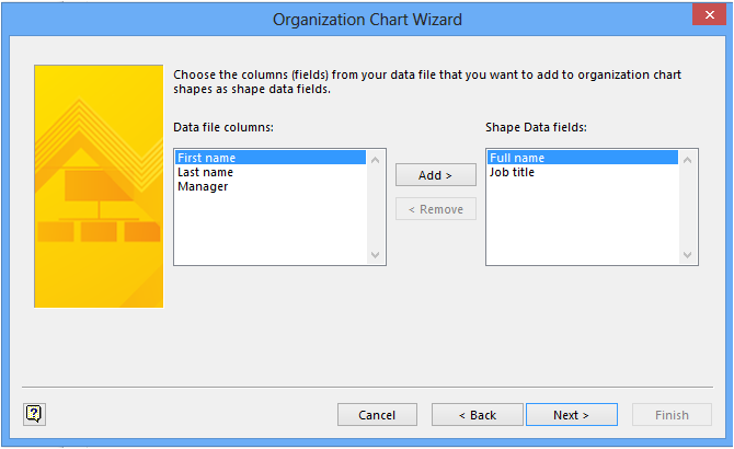 Visio 2013 Org Chart Remove Pictures