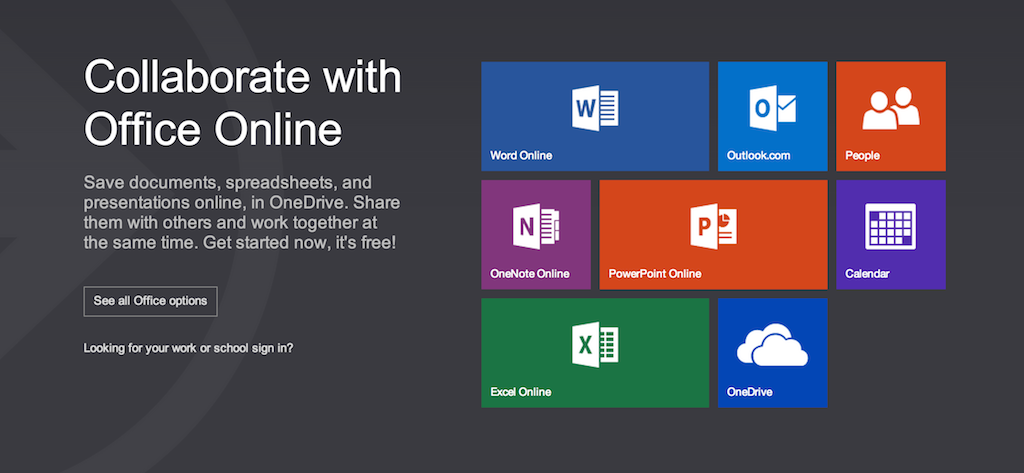The new Office Web Apps free on Office.com