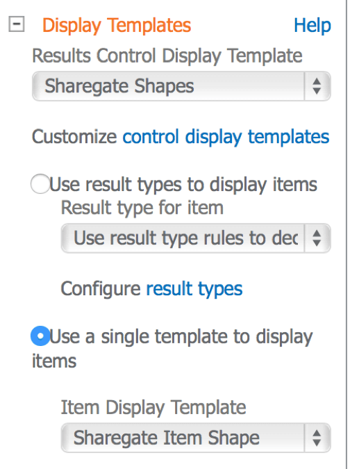 SharePoint Display Template