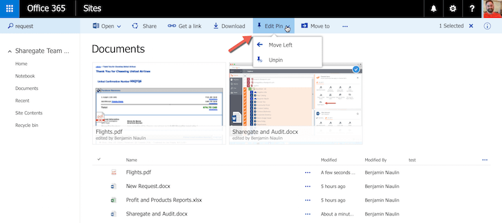 The New Document Library and the SharePoint People