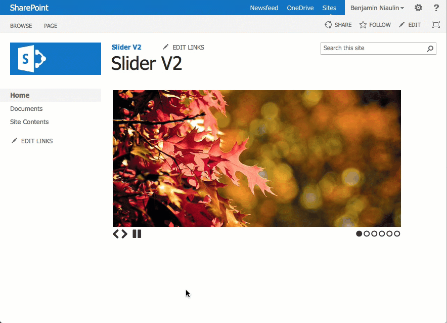 Creating a Reusable SharePoint Slider Display Template