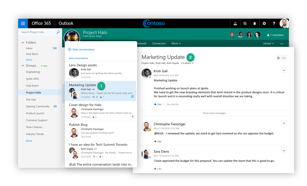 Microsoft 365/Office 365 Groups: Group chat in Outlook, Teams, and Yammer -  ShareGate