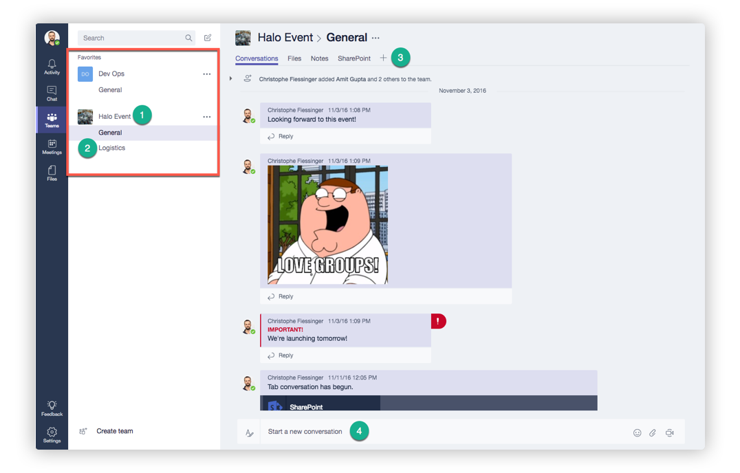 Microsoft 365/Office 365 Groups: Group chat in Outlook, Teams, and Yammer -  ShareGate