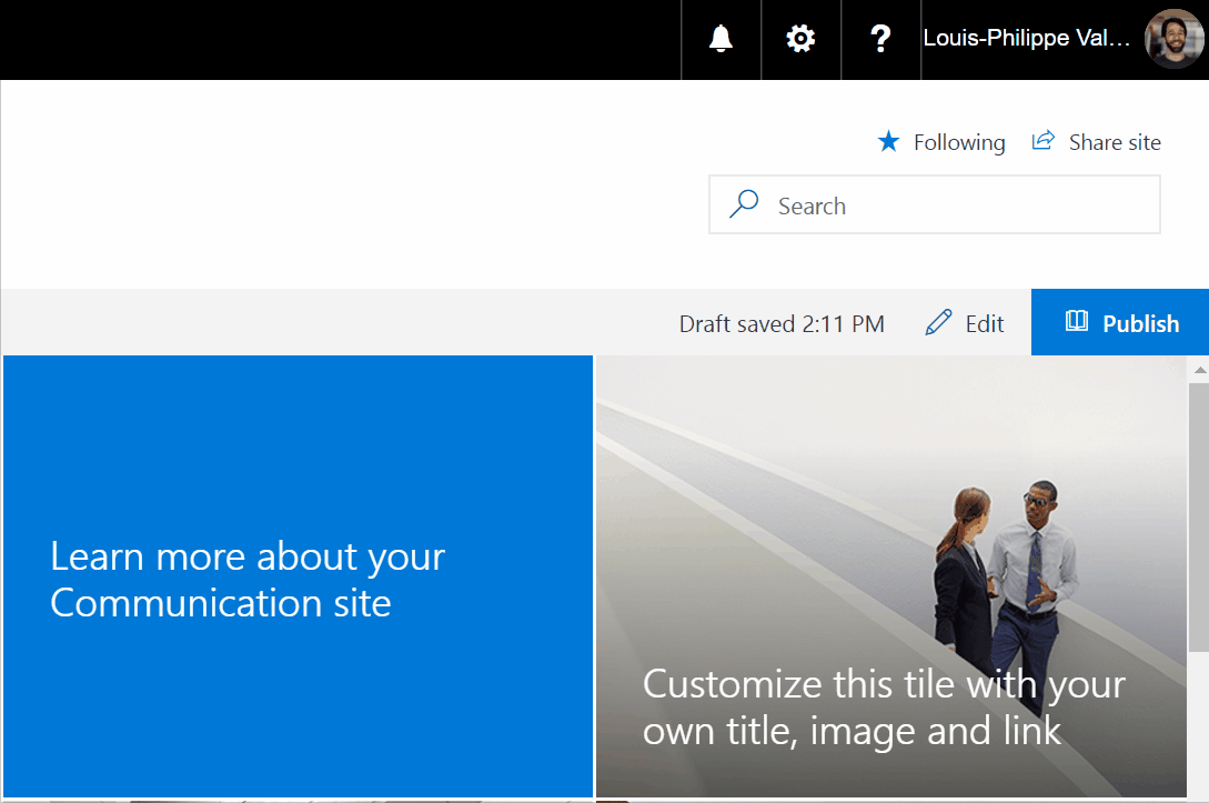Shareing communication sites in SharePoint Online