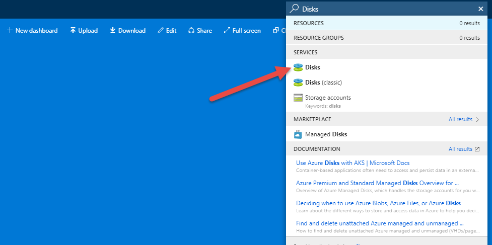 Azure cost guide erasing managed disks