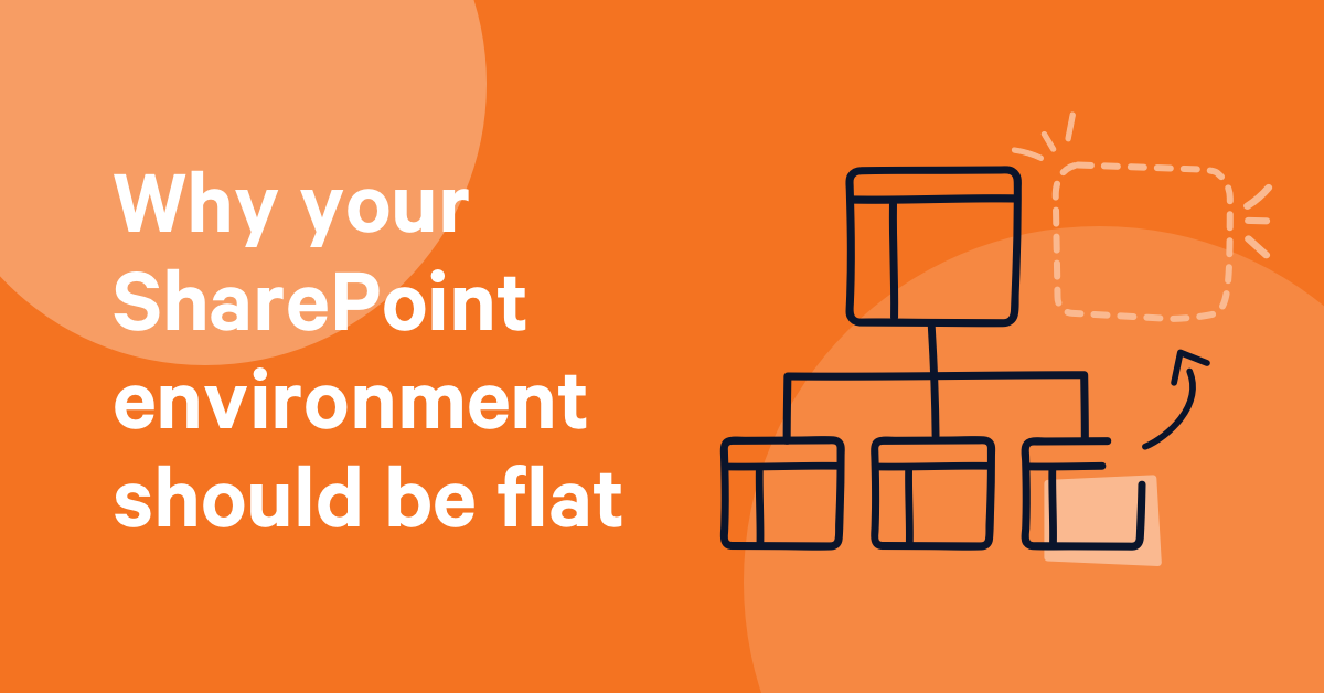 Explained: SharePoint architecture - benefits for a flat site structure