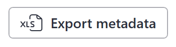 Export metadata button.