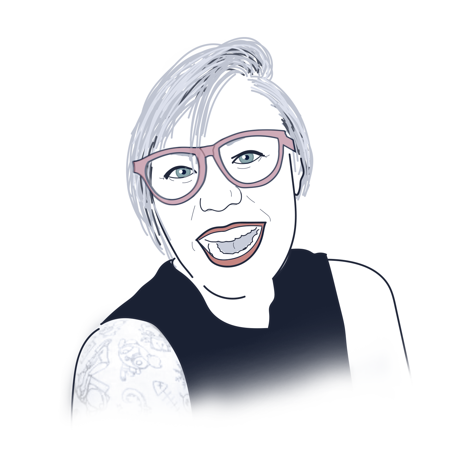 illustration of tracy van der schyff