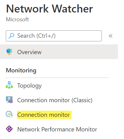 Azure update: Connection Monitor for Network Watch