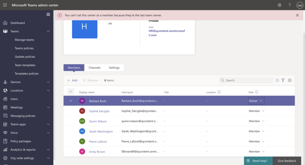 Build a Microsoft Teams lifecycle management plan: Manage active teams ...