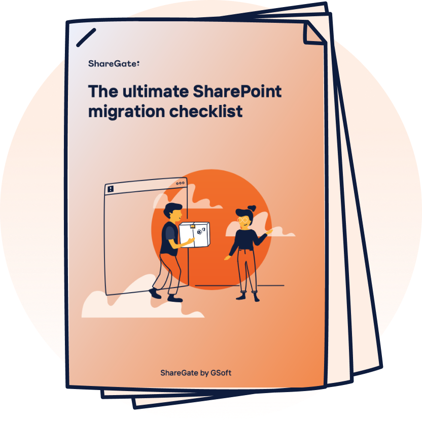 SharePoint migration Checklist