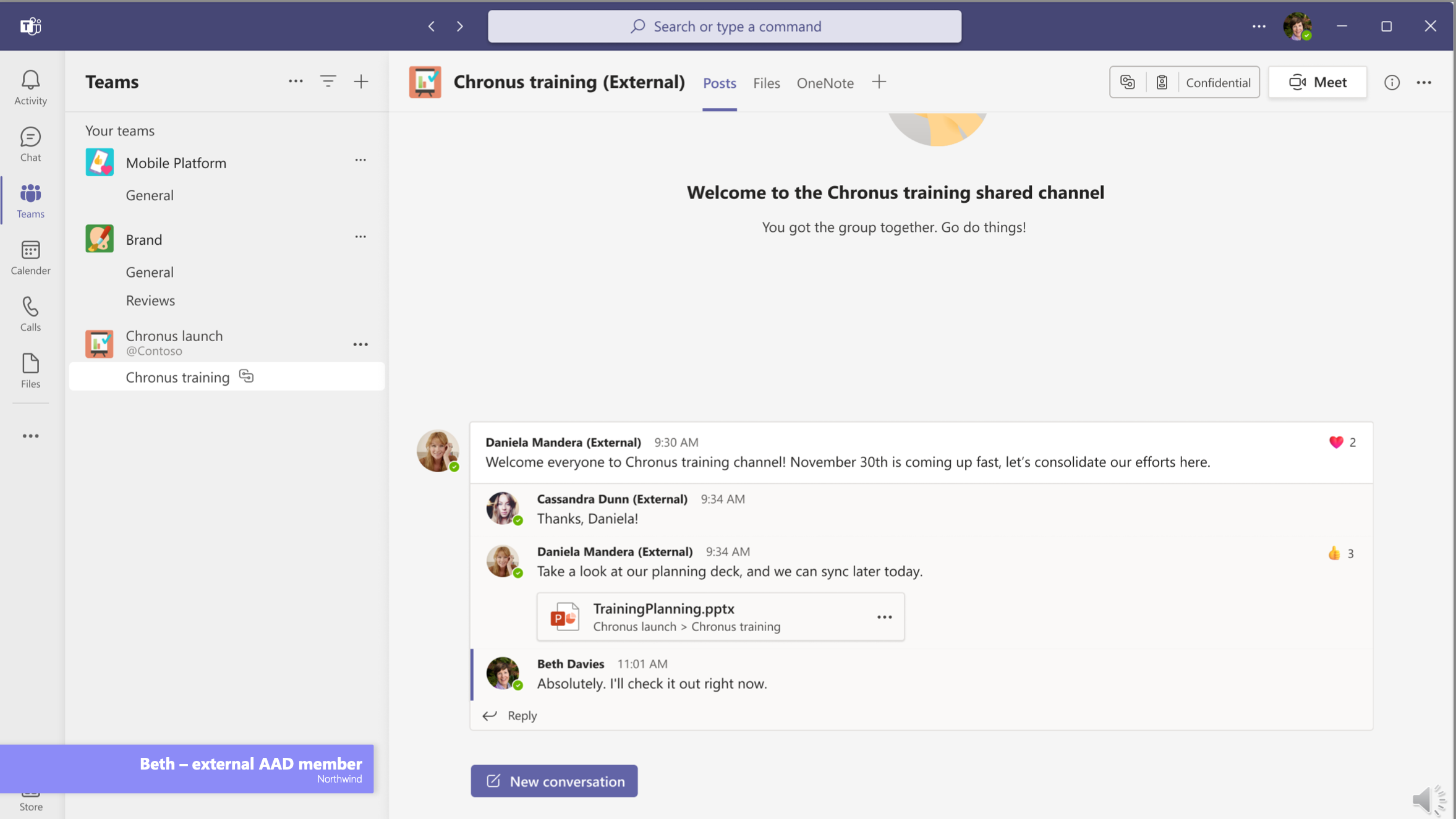 microsoft teams create shared channel