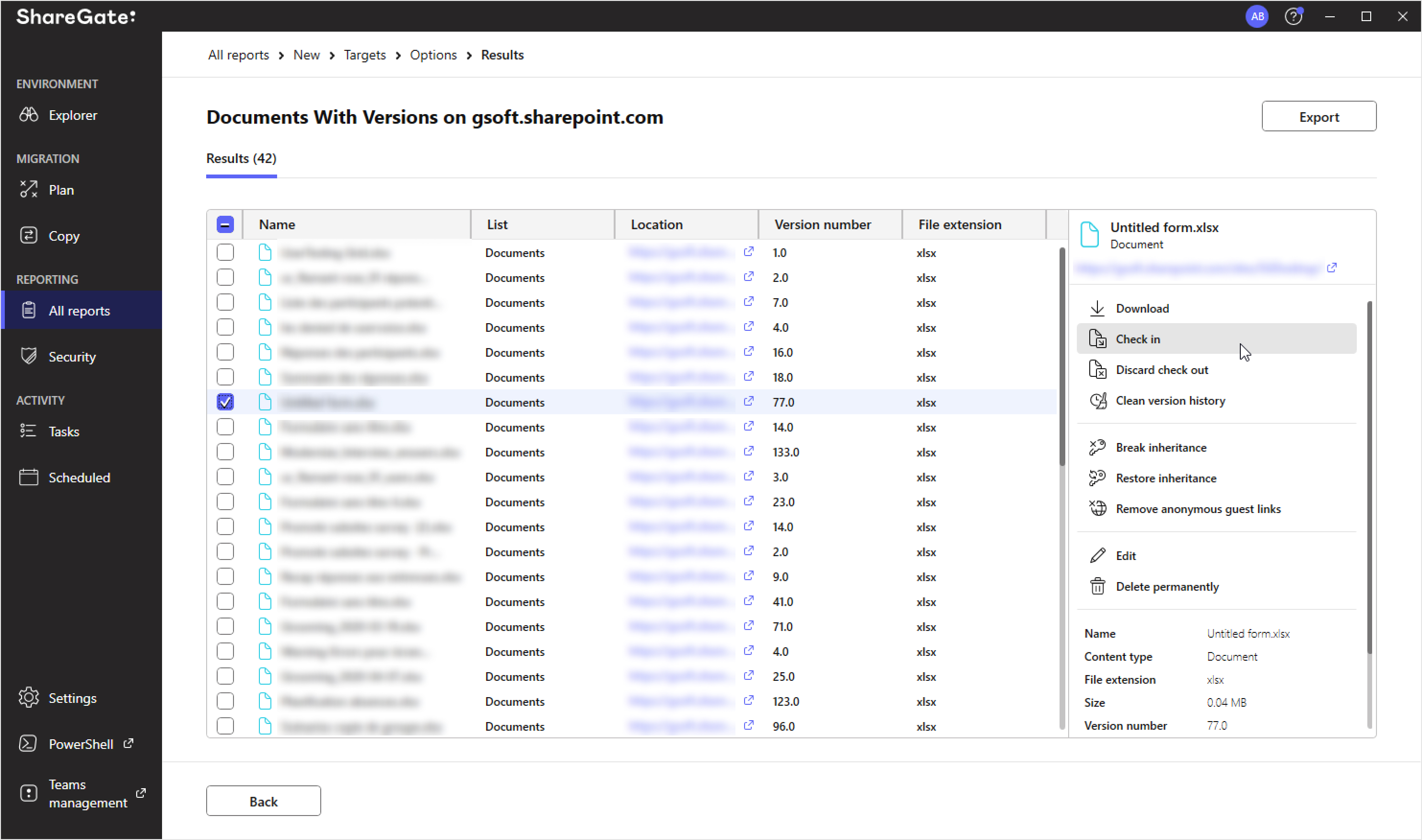 What's New V 18.0., Office 365 Governance Tool