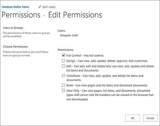 Sharepoint Document Library Edit Permissions