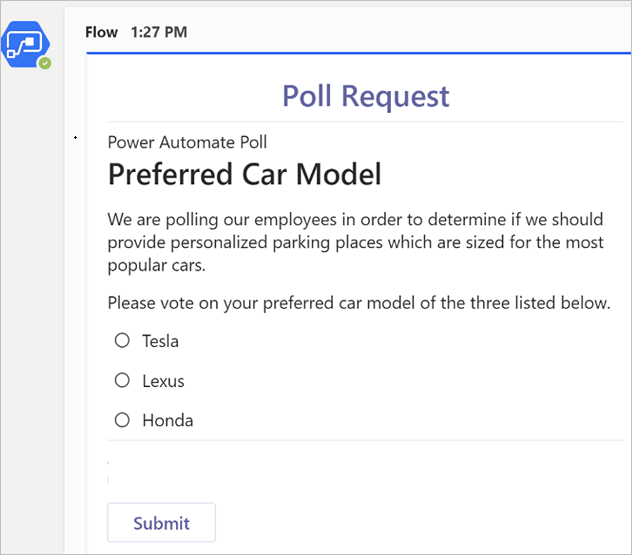 Power Automate Examples Pa Flow Adaptive Cards