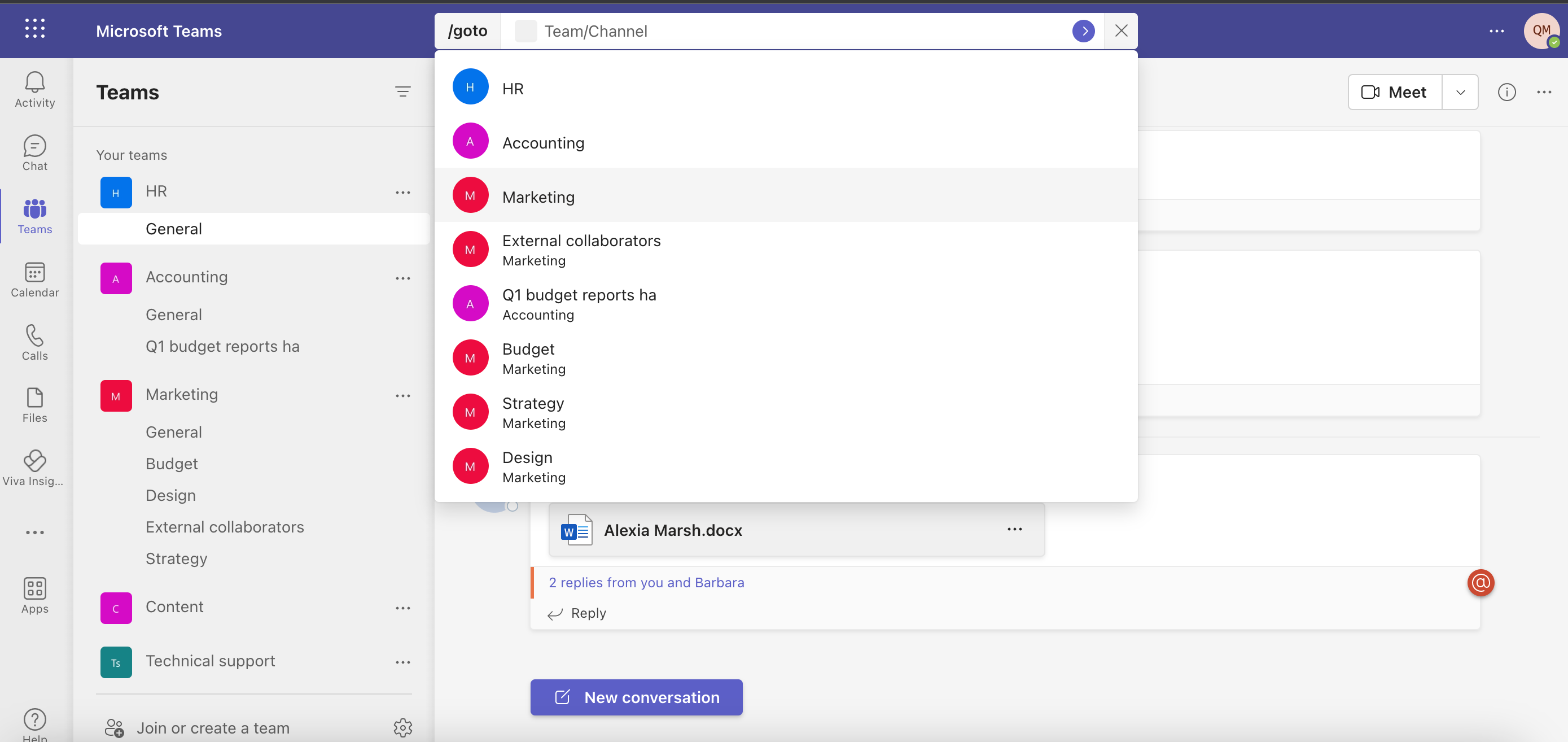 Microsoft Teams Keyboard Shortcuts Channels Messages Shortcuts