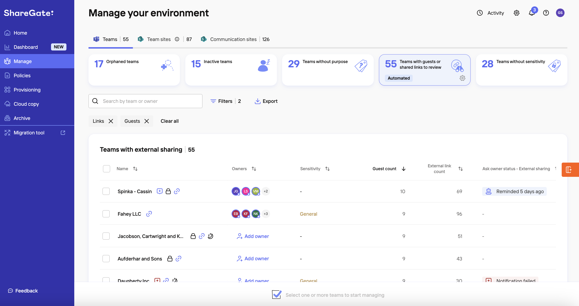 Teams External Sharing