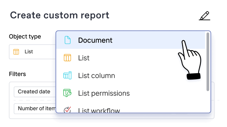 Create Custom Report