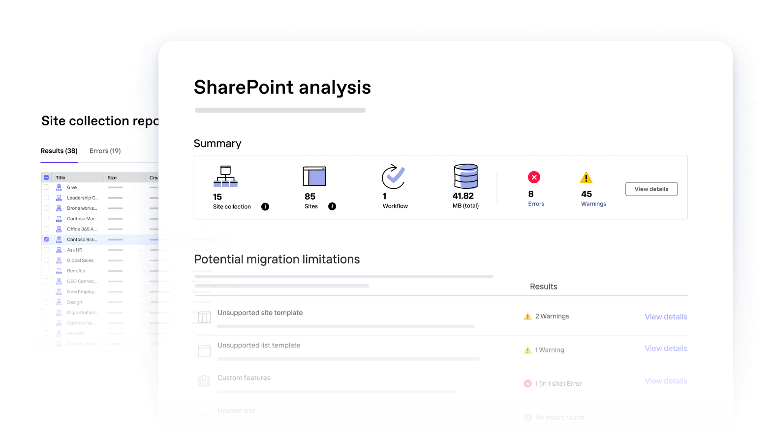 Pre Migration Analysis