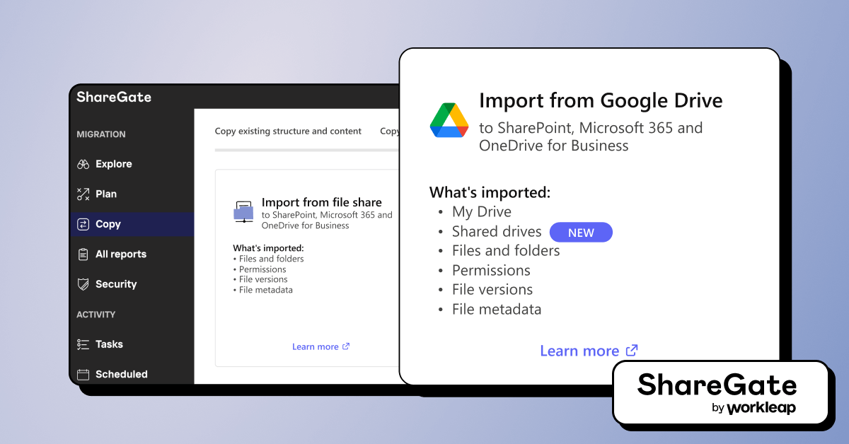 Google Workspace to Microsoft 365: A step-by-step migration guide with ShareGate 