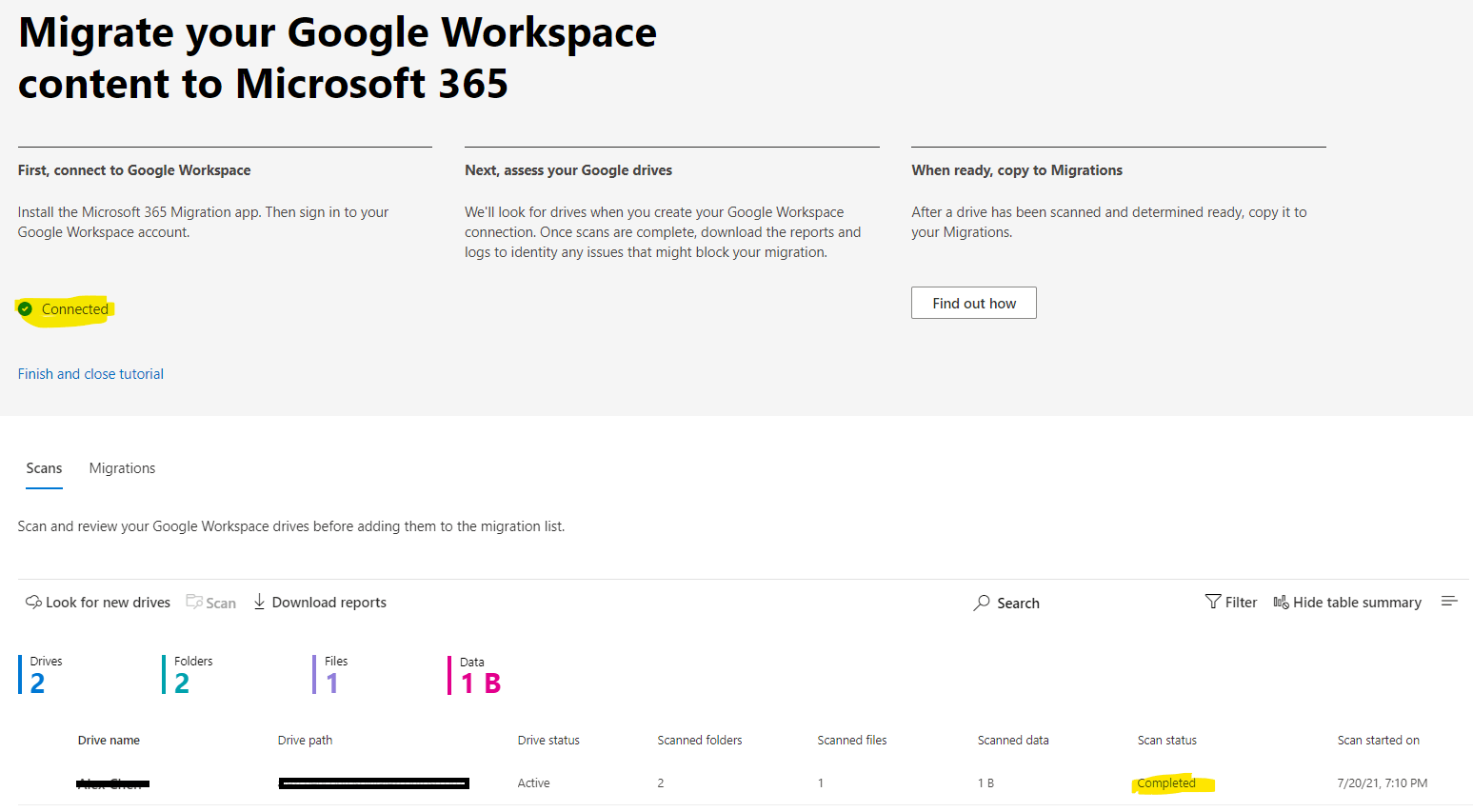 Microsoftmigrationmanager