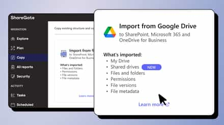 Google Workspace to Microsoft 365: A step-by-step migration guide with ShareGate 
