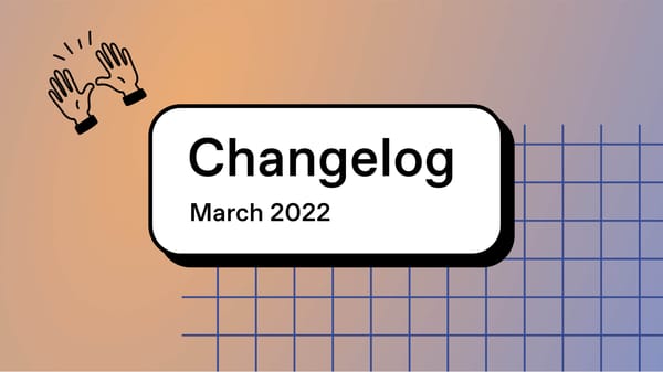 Changelog Featured Image 2022 03